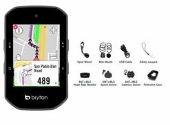 GPS Bryton Rider S 500 T + Capteurs Vitesse Cadence Fréquence Cardiaque