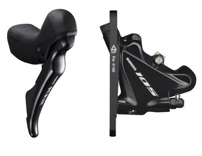 Manette Avant Shimano 105 R7020 Complète à Disque 1000mm