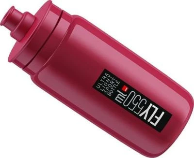 Bidon De Vélo ELITE Fly 550 Ml Bordeaux