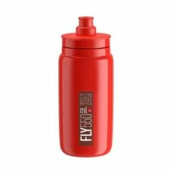 Bidon De Vélo ELITE Fly 550 Ml Rouge