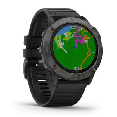 MONTRE GARMIN FENIX 6X SAPPHIRE CARBON GREY DLC – Image 4