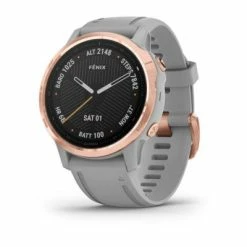 Montre Sport Garmin Fenix 6S Sapphire Rose Gold Bracelet Gris