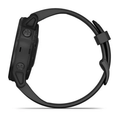 Montre Connectée GPS Garmin FENIX 6S PRO Black Noire, Bracelet Noir – Image 2