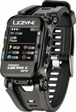Montre Lezyne Micro C GPS Ceinture Cardiaque