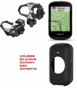 Pack Assioma Duo + Garmin 530 Housse Offerte !