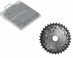 Pack Cassette 10-28 + Chaine Sram Force AXS